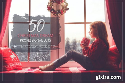 50 Christmas Dream LUTs and Presets Pack