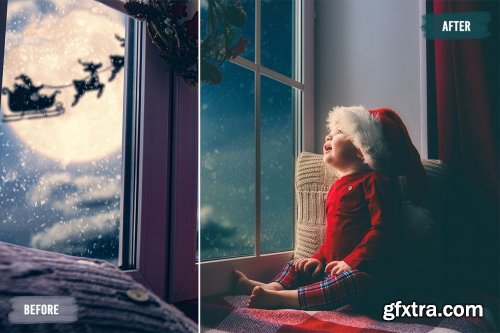 50 Christmas Dream LUTs and Presets Pack