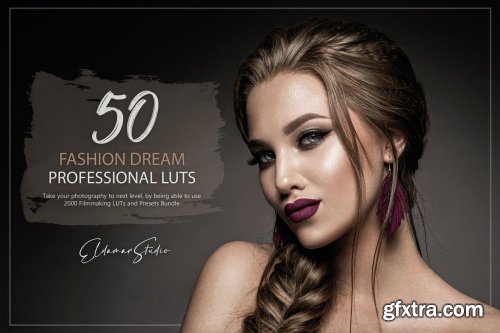 50 Fashion Dream LUTs and Presets Pack