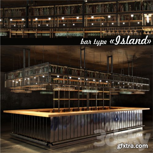 Bar "The Island" - Bar type "Island"