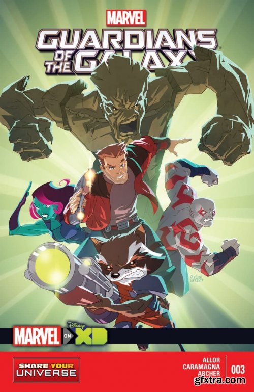 Marvel Universe Guardians of the Galaxy #1 – 4 (2015)