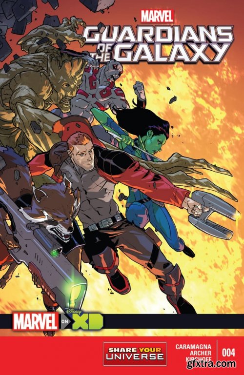 Marvel Universe Guardians of the Galaxy #1 – 4 (2015)