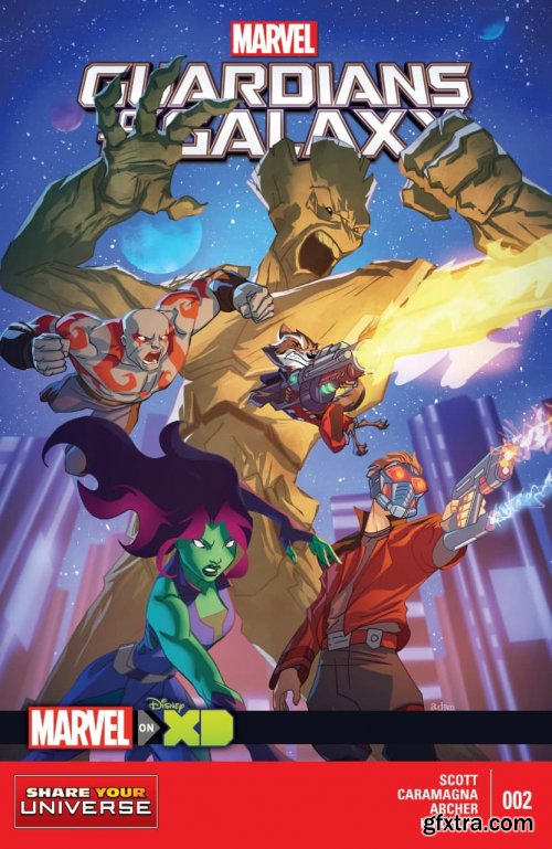 Marvel Universe Guardians of the Galaxy #1 – 4 (2015)