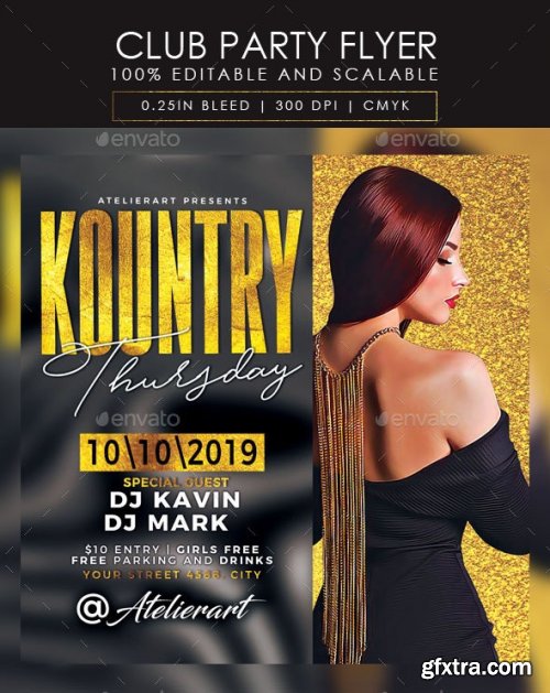 GraphicRiver - Club Party Flyer 24771552