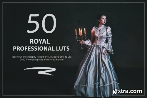 50 Royal LUTs and Presets Pack