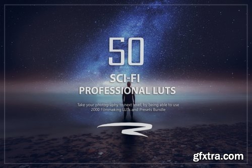 50 Sci-Fi LUTs and Presets Pack