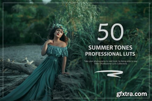 50 Summer Tones LUTs and Presets Pack