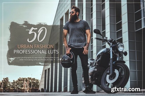  50 Urban Fashion LUTs and Presets Pack