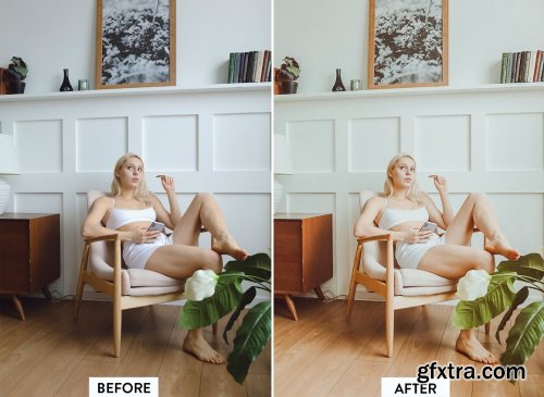 CreativeMarket - 10 Natural Clean Lightroom Preset 6296390