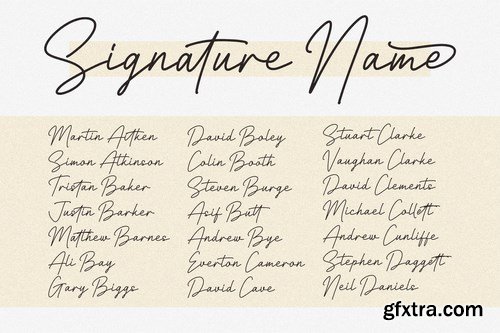 Richard Signatera Signature Script