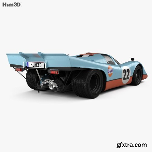 Porsche 917 K 1969 3D model