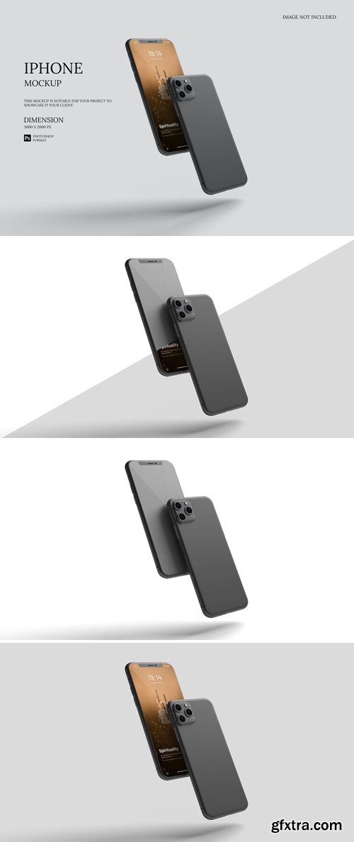 Floating IPhone - Mockup