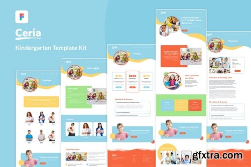 Kindergarten & Pre-School Website Template