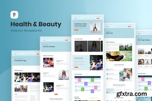 Health and Beauty Website Template