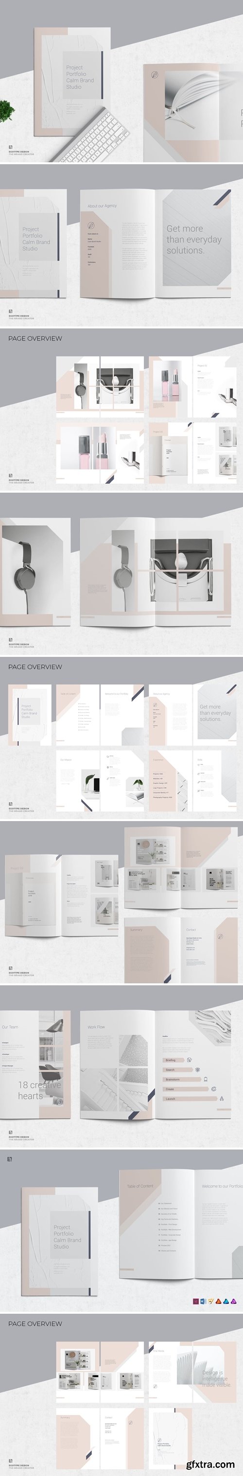 Creative and Minimal Portfolio Template