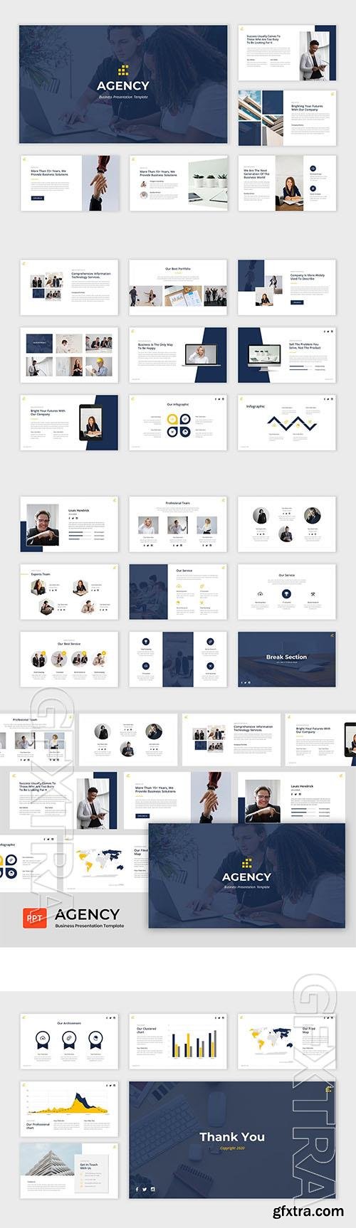 Agency - Business Multipurpose - Powerpoint, Keynote and Google Slides Template  