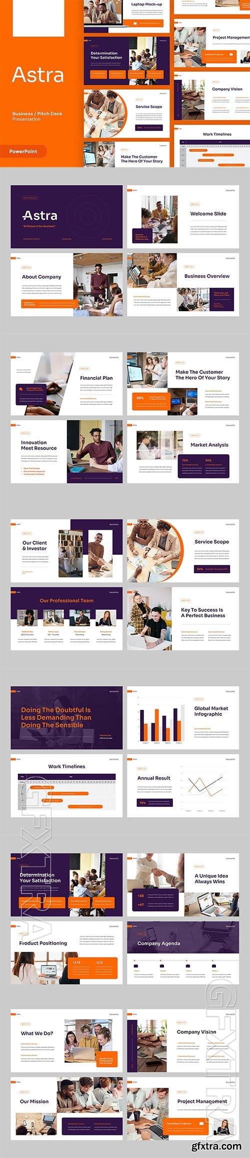 ASTRA - Business Plan - Powerpoint, Keynote and Google Slides Template  