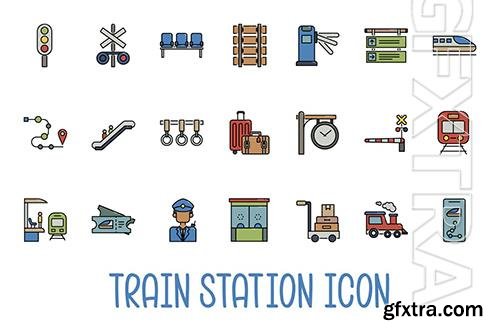 Train Station Icon 4TERR9S