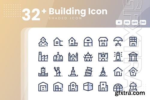 32+ Building Icon Collection 