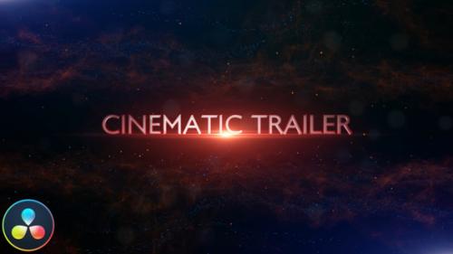 Videohive - Cinematic Trailer Titles - DaVinci Resolve - 33199457 - 33199457