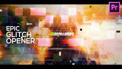 Videohive - Glitch Opener Slideshow for Premiere Pro - 33257964 - 33257964