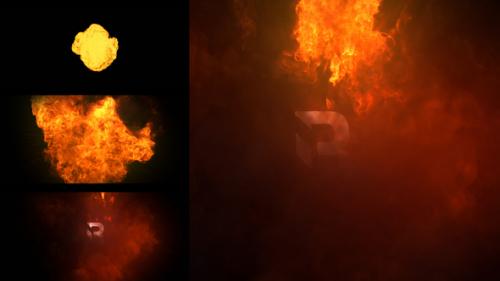 Videohive - Fire Logo Reveal For Premiere Pro - 33289090 - 33289090