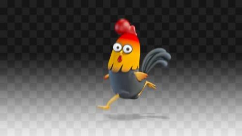 Videohive - Rooster is Running - 33284006 - 33284006