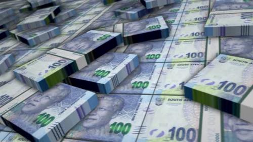 Videohive - South Africa Rand money banknote pack loop - 33284886 - 33284886