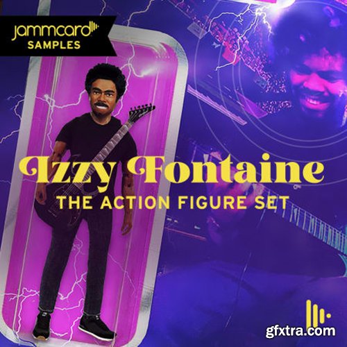 Jammcard Samples Izzy Fontaine Action Figure Set WAV MiDi