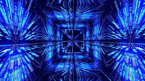 Videohive - Blue VJ Tunnel Loop - 33285971 - 33285971