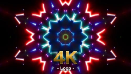 Videohive - Colorful Party VJ Light 4K Loop 03 - 33288142 - 33288142