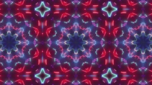 Videohive - Party VJ Light Colorful Kaleidoscope 4K 02 - 33288347 - 33288347