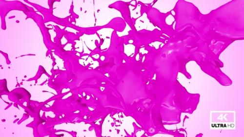 Videohive - Pink Paint Jet Stream Splash V3 - 33287481 - 33287481