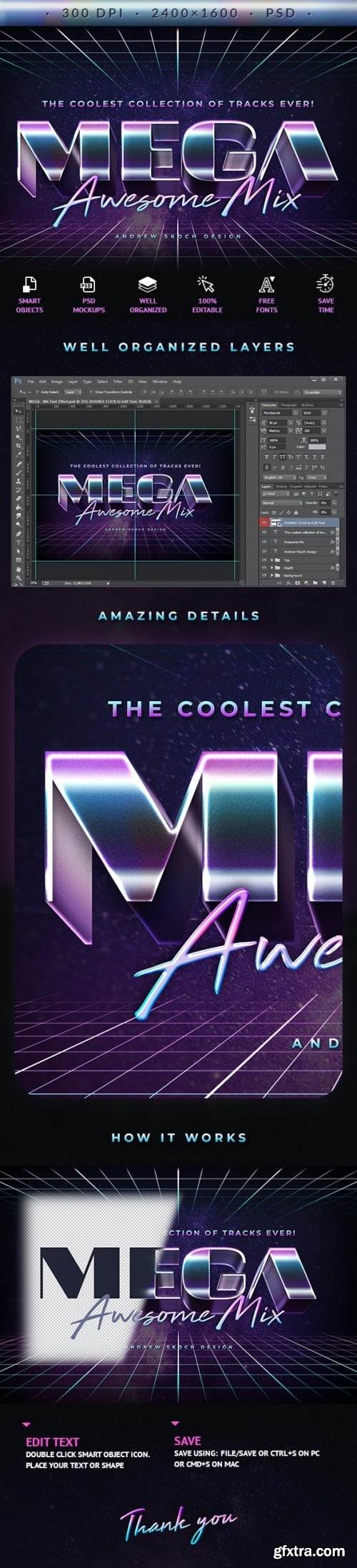 GraphicRiver - Mega - 80s Retro Text Effect 27717604