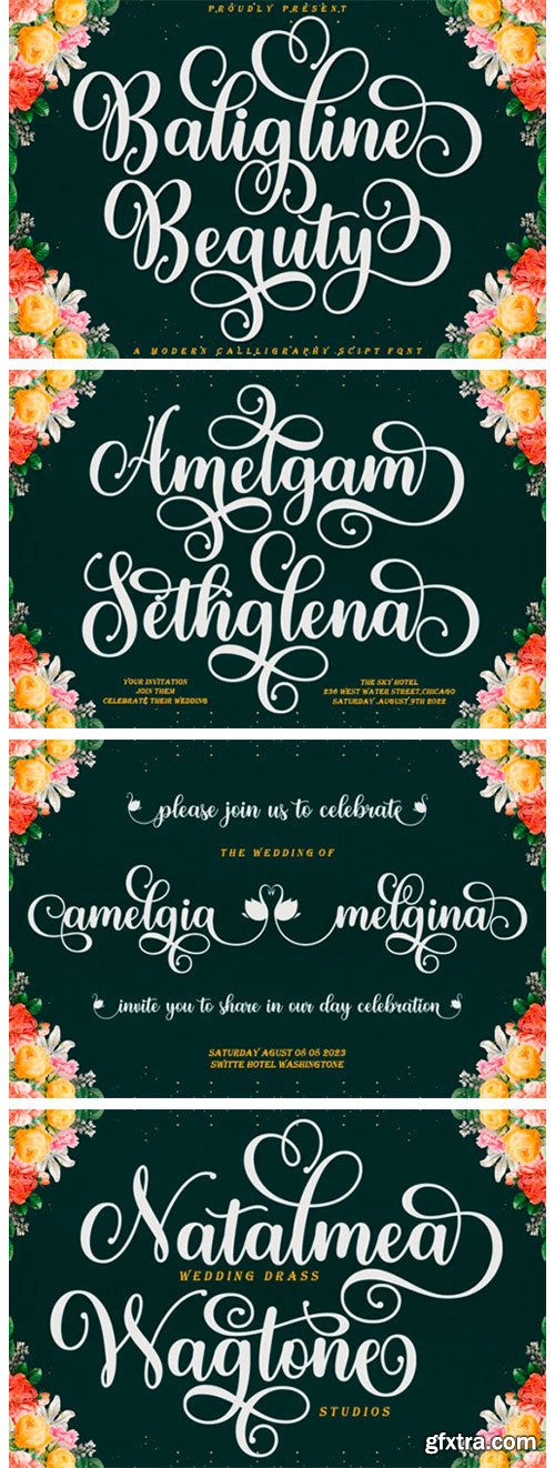 Baligline Beauty Font