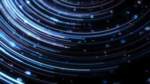 Videohive - Blue Light Trails Background - 33310274 - 33310274