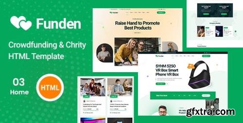 ThemeForest - Funden v1.0 - Crowdfunding & Charity HTML5 Template - 33265938