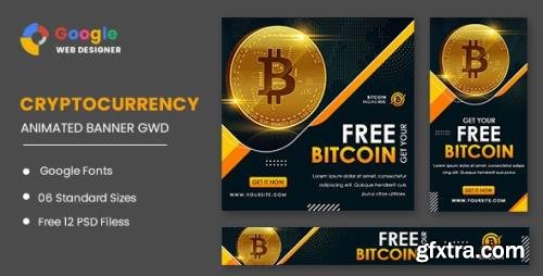 CodeCanyon - Cryptocurrency Bitcoin Animated Banner Google Web Designer v1.0 - 33298946