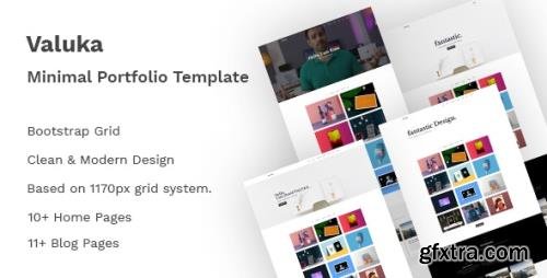 ThemeForest - Valuka v1.0 - Minimal Portfolio Template - 22051333