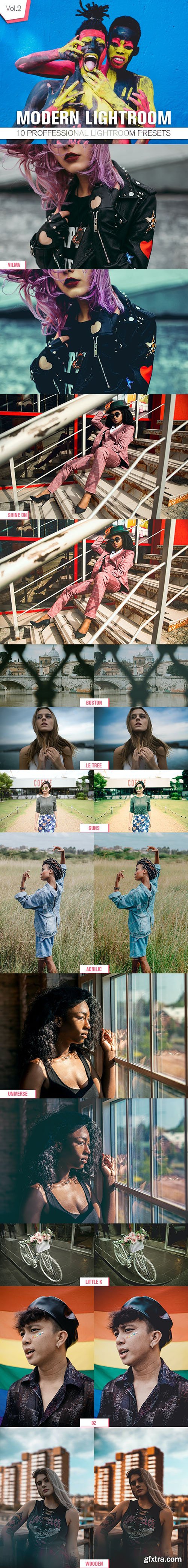 GraphicRiver - 10 Modern Lightroom Presets Vol.2 24434639