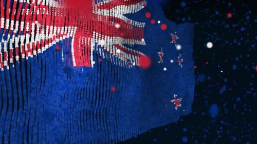 Videohive - New Zealand Flag Particle Animation - 33311429 - 33311429