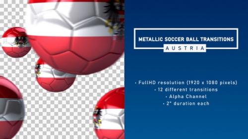 Videohive - Metallic Soccer Ball Transitions - Austria - 33304889 - 33304889