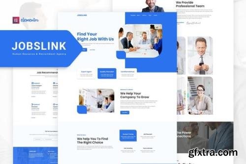 ThemeForest - Jobslink v1.0.1 - Human Resource & Recruitment Agency Elementor Template Kit - 33312181