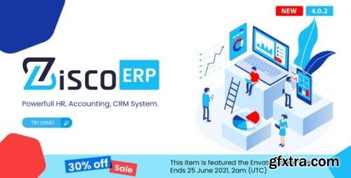 CodeCanyon - ZiscoERP v4.0.2 - Powerful HR, Accounting, CRM System - 16292398 - NULLED