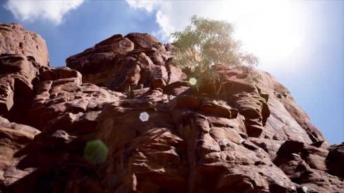 Videohive - Grand Canyon Stone Cliff With Sunshine - 32491652 - 32491652