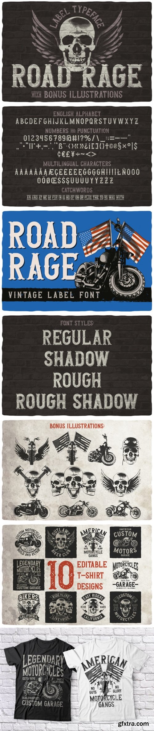 Road Rage Font