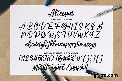 Aliceson – Modern Handlettering