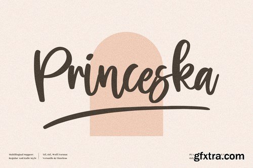 Princeska Handwritten Font