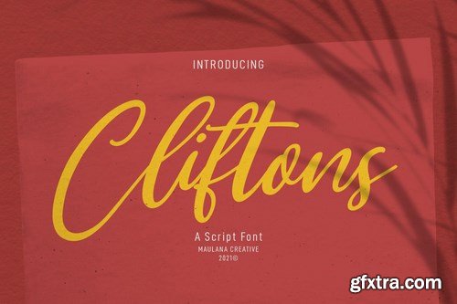 Clifttons Casual Signature Font