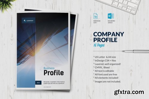 CreativeMarket - Business Brochure - Company Profile 5451449